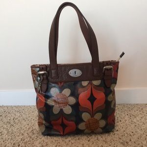 Fossil Key-Per Shoulder Bag